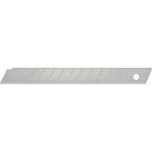 Lâmina para estilete 9mm tubete com 10 peças NOVE54