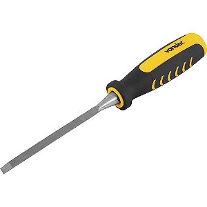 Formão chanfrado com cabo em PVC 1/4" VONDER