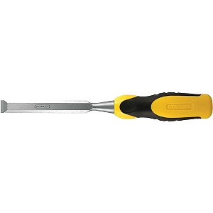 Formão chanfrado reto com cabo em polipropileno e borracha termoplástica 1/4" STANLEY