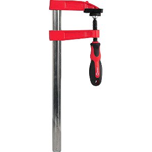 Grampo tipo sargento 300mm x 80mm com ranhuras NOVE54