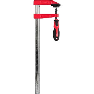 Grampo tipo sargento 400mm x 80mm com ranhuras NOVE54