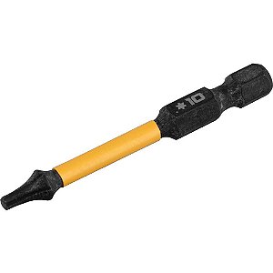 Jogo de bits ponteiras hexalobular com encaixe de 1/4" T10 x 56mm Flextorq 3.0 DEWALT