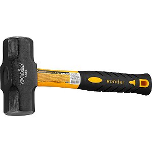 Marreta oitavada 1,5kg com cabo de fibra VONDER