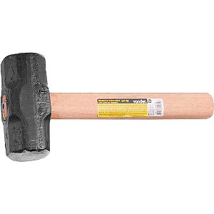 Marreta oitavada 2,0kg com cabo de madeira VONDER