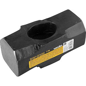 Marreta oitavada 3kg sem cabo VONDER