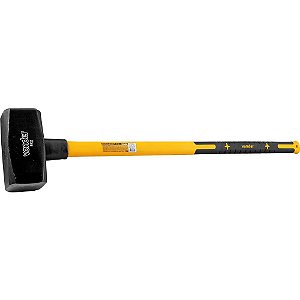 Marreta quadrada 8,0kg com cabo de fibra VONDER
