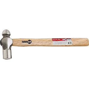 Martelo bola 200g cabo de madeira NOVE54