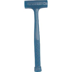 Martelo antirretrocesso em poliuretano 200 gramas azul modelo 25 PLASTIPRENE