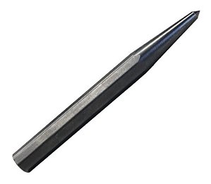 Punção de centro 5mm x 120mm aço cromo vanádio oxidado ST90812G SATA