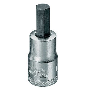 Soquete hexagonal 10,0mm encaixe de 1/2" IN19 GEDORE