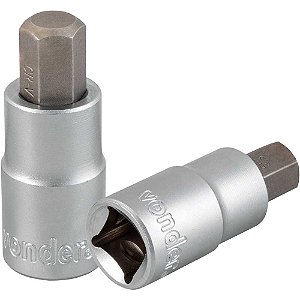 Soquete hexagonal 12mm encaixe de 1/2" VONDER