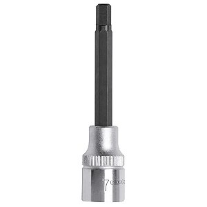 Soquete hexagonal longo 17mm com encaixe 1/2" R62551719 3300384 GEDORE RED