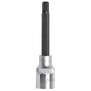 Soquete hexagonal longo 7mm com encaixe 1/2" R62550719 3300379 GEDORE RED
