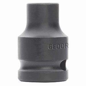 Soquete sextavado de impacto encaixe de 1/2" x 27,0mm R63002709 GEDORE RED