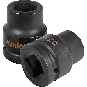 Soquete sextavado de impacto encaixe de 3/4" x 21,0mm VONDER