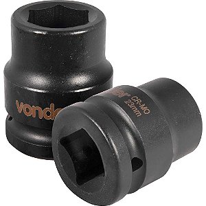Soquete sextavado de impacto encaixe de 3/4" x 23,0mm VONDER