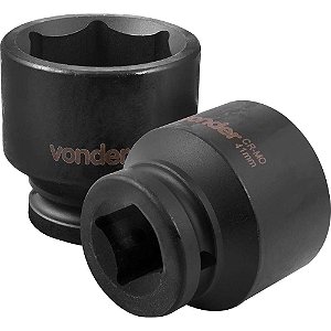 Soquete sextavado de impacto encaixe de 3/4" x 41,0mm VONDER