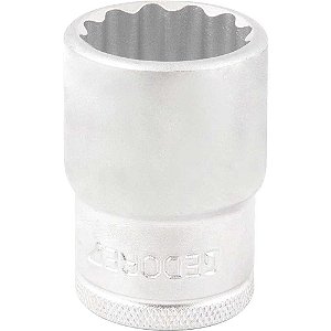 Soquete estriado com encaixe de 1/2" 21mm GEDORE