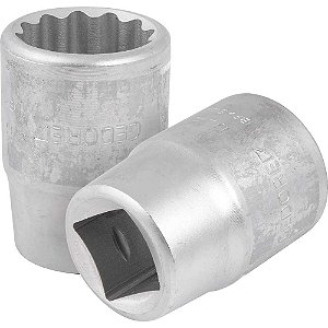 Soquete estriado com encaixe de 3/4" 1.1/16" GEDORE