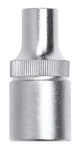 Soquete hexalobular fêmea com encaixe 1/4" TX E5 GEDORE RED
