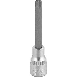 Soquete hexalobular longo encaixe de 1/2" T-50 R62452119 GEDORE RED