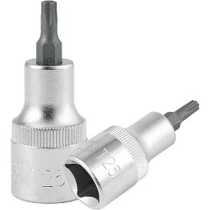Soquete hexalobular macho com encaixe de 1/2" TX T-25 GEDORE RED