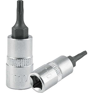 Soquete hexalobular macho com encaixe de 1/4" TX T-10 GEDORE RED