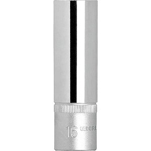 Soquete para vela de ignição encaixe 1/2" 16mm R61021612 GEDORE RED