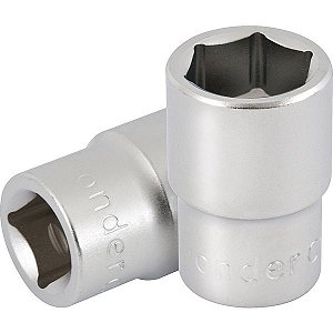Soquete sextavado com encaixe de 1/2" 11mm VONDER