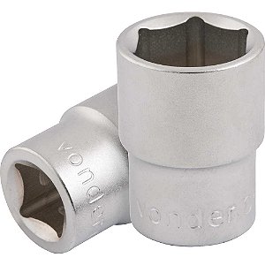Soquete sextavado com encaixe de 1/2" 20mm VONDER