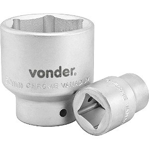Soquete sextavado com encaixe de 3/4" 19mm VONDER