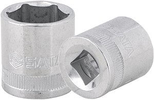 Soquete sextavado com encaixe de 3/8" x 19mm ST12314SC SATA