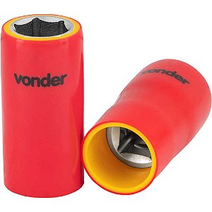 Soquete sextavado isolado encaixe de 1/2" 16,0mm IEC60900 VONDER