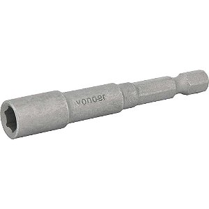 Soquete sextavado magnético 1/4" VONDER