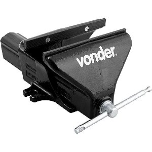 Torno de bancada fixo n° 8 em ferro fundido nodular VONDER