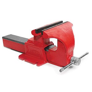 Torno de bancada fixo nº10 abertura 254mm mordente intercambiável Industrial TB056 METALSUL