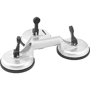 Ventosa tripla 116mm alumínio VONDER