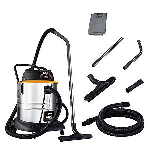 Aspirador de pó e líquidos 220V GTW Inox 70 Duo WAP