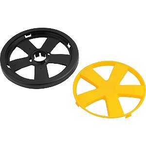 Roda e calota para aspirador de pó APV1203 VONDER