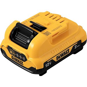 Bateria de íons de lítio 2 Ah 12V MAX DCB122 DEWALT