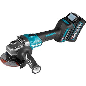 Esmerilhadeira angular 4.1/2" bateria 40V 220V GA004GM201 MAKITA