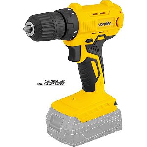 Parafusadeira furadeira bateria intercambiável de 18V sem bateria e sem carregador IPFV 1851 VONDER