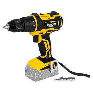 Parafusadeira/furadeira de impacto bateria intercambiável de 18V sem bateria e sem carregador IPFV 1819I VONDER