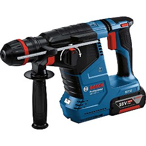 Martelete perfurador/rompedor a bateria SDS Plus 18V GBH 187-LI 06119211E0 BOSCH