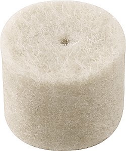 Cilindro de feltro para microrretífica 12,7mm x 9mm com 2 peças VONDER