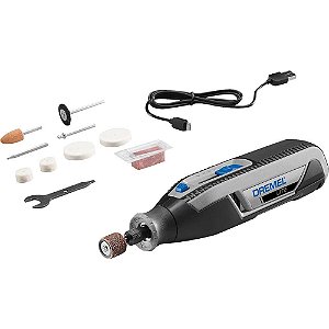 Microrretífica a bateria 3,6V com 10 acessórios 7760-10 DREMEL