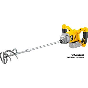 Misturador de argamassa bateria intercambiável de 18V sem bateria e sem carregador IMAV 1828 VONDER