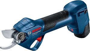 Tesoura para poda de jardim 25mm com 2 baterias carregador e maleta Pro Pruner 06019K10E BOSCH