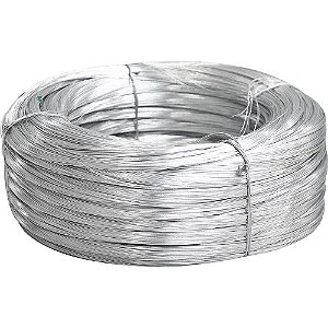 Arame galvanizado industrial BWG 16 1,65mm rolo com 50kg VONDER