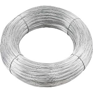 Arame galvanizado industrial BWG 18 1,24mm rolo com 50kg MORLAN